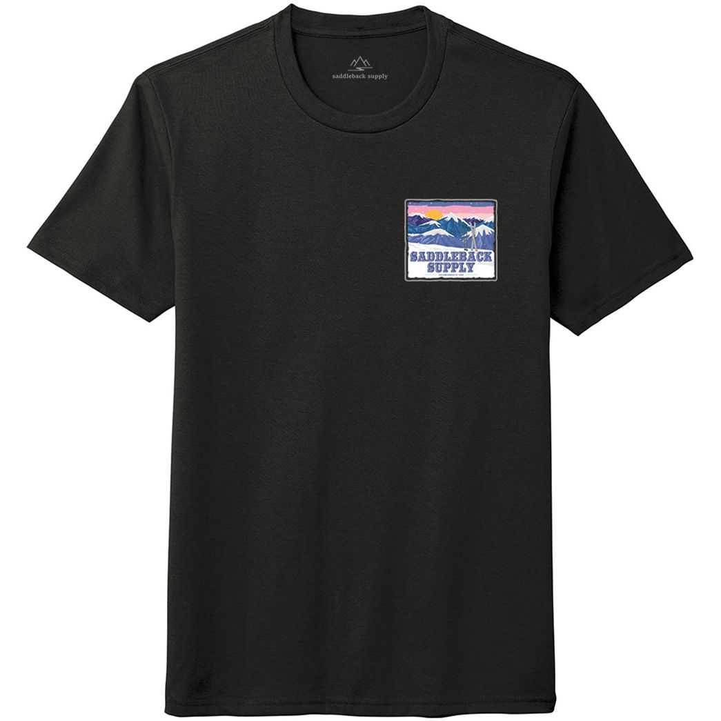 Saddleback Snowy Peaks Lightweight Tee - Angler's Pro Tackle & Outdoors