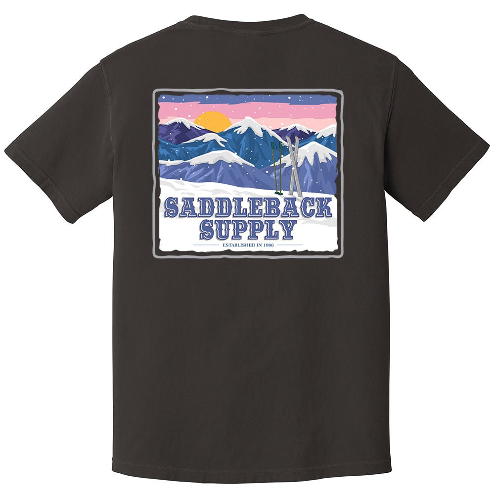 Saddleback Snowy Peaks Pigment Tee - Angler's Pro Tackle & Outdoors