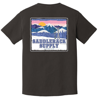 Saddleback Snowy Peaks Pigment Tee - Angler's Pro Tackle & Outdoors