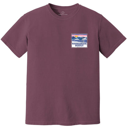 Saddleback Snowy Peaks Pigment Tee - Angler's Pro Tackle & Outdoors