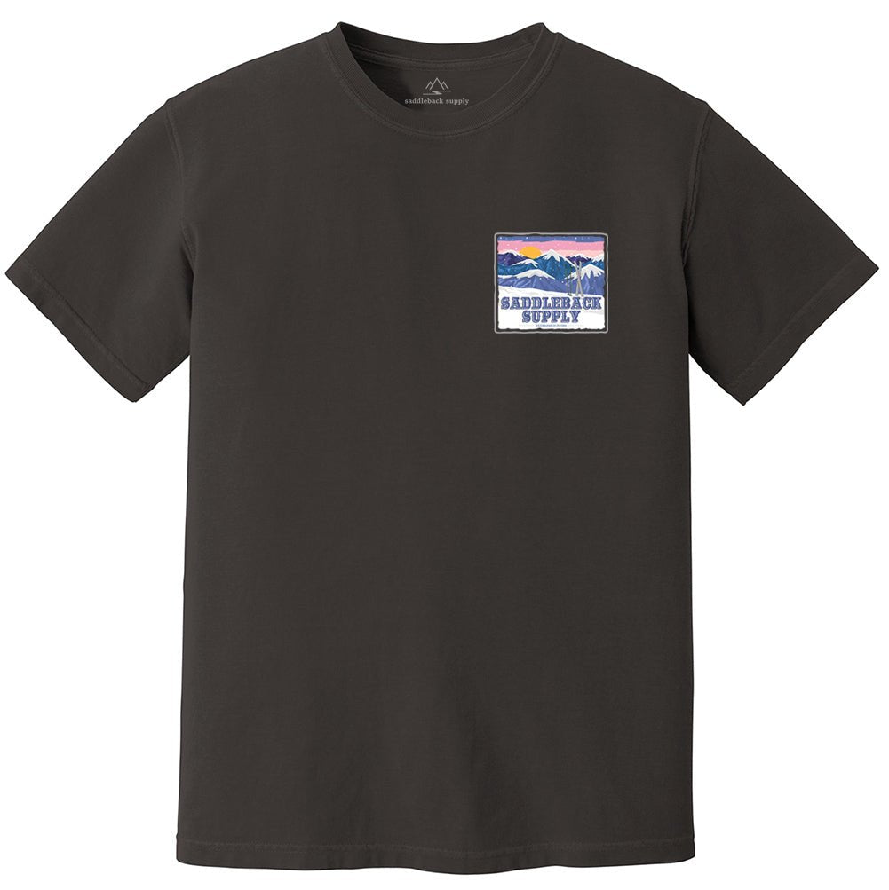 Saddleback Snowy Peaks Pigment Tee - Angler's Pro Tackle & Outdoors