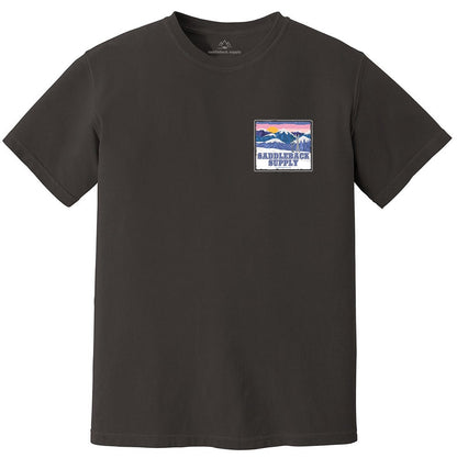 Saddleback Snowy Peaks Pigment Tee - Angler's Pro Tackle & Outdoors