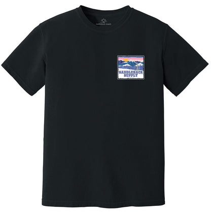 Saddleback Snowy Peaks Pigment Tee - Angler's Pro Tackle & Outdoors