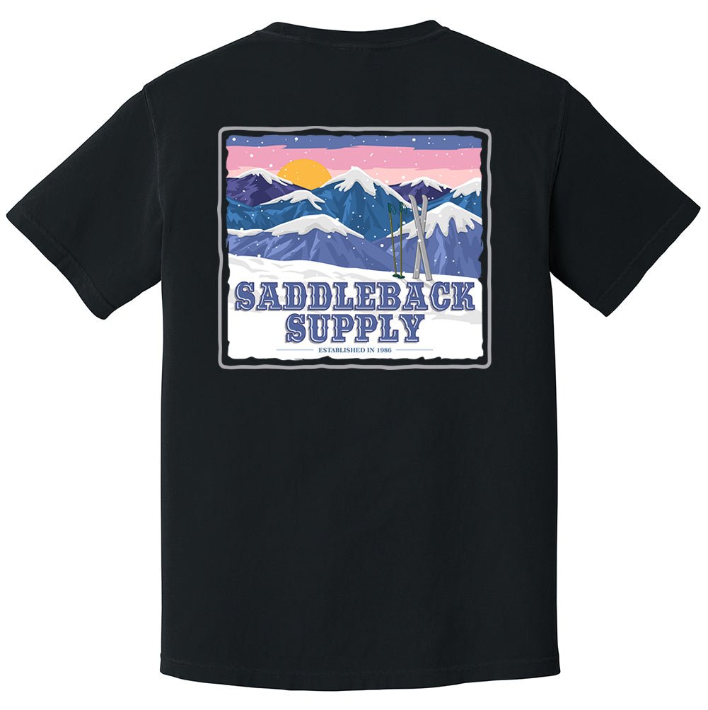 Saddleback Snowy Peaks Pigment Tee - Angler's Pro Tackle & Outdoors