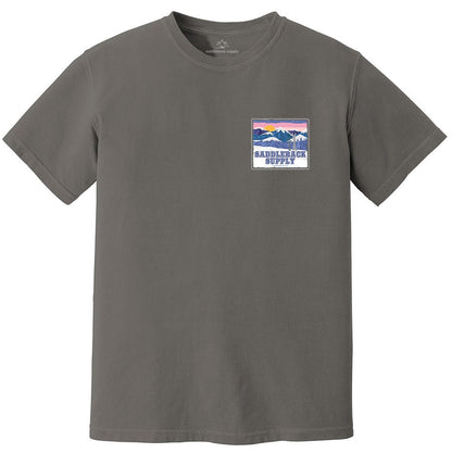 Saddleback Snowy Peaks Pigment Tee - Angler's Pro Tackle & Outdoors