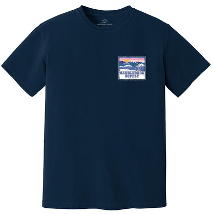 Saddleback Snowy Peaks Pigment Tee - Angler's Pro Tackle & Outdoors