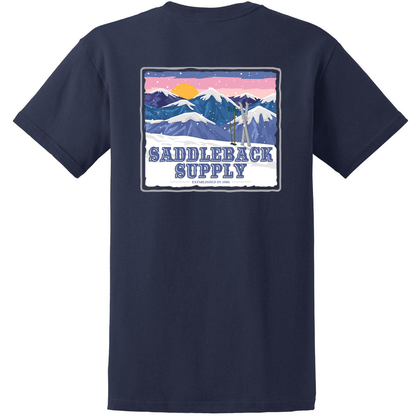 Saddleback Snowy Peaks Tee - Angler's Pro Tackle & Outdoors