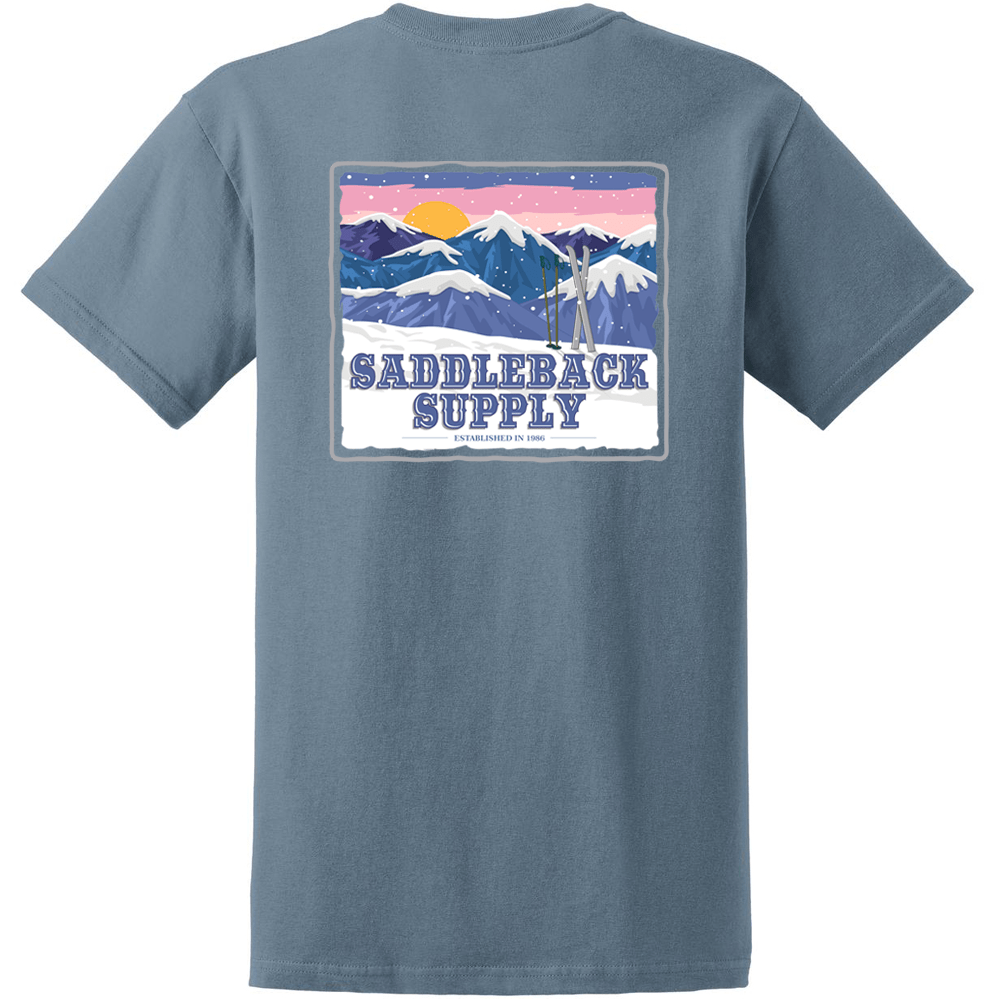 Saddleback Snowy Peaks Tee - Angler's Pro Tackle & Outdoors