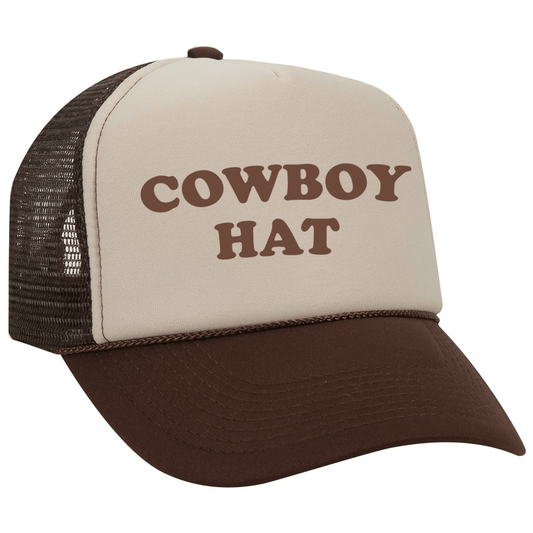 Saddleback Supply Cowboy Hat Brown and Tan Foam Hat - Angler's Pro Tackle & Outdoors