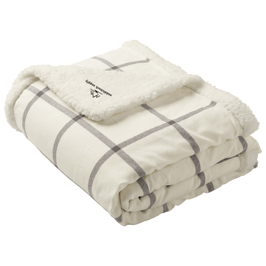 Saddleback Supply Flannel Sherpa Blankets - Angler's Pro Tackle & Outdoors