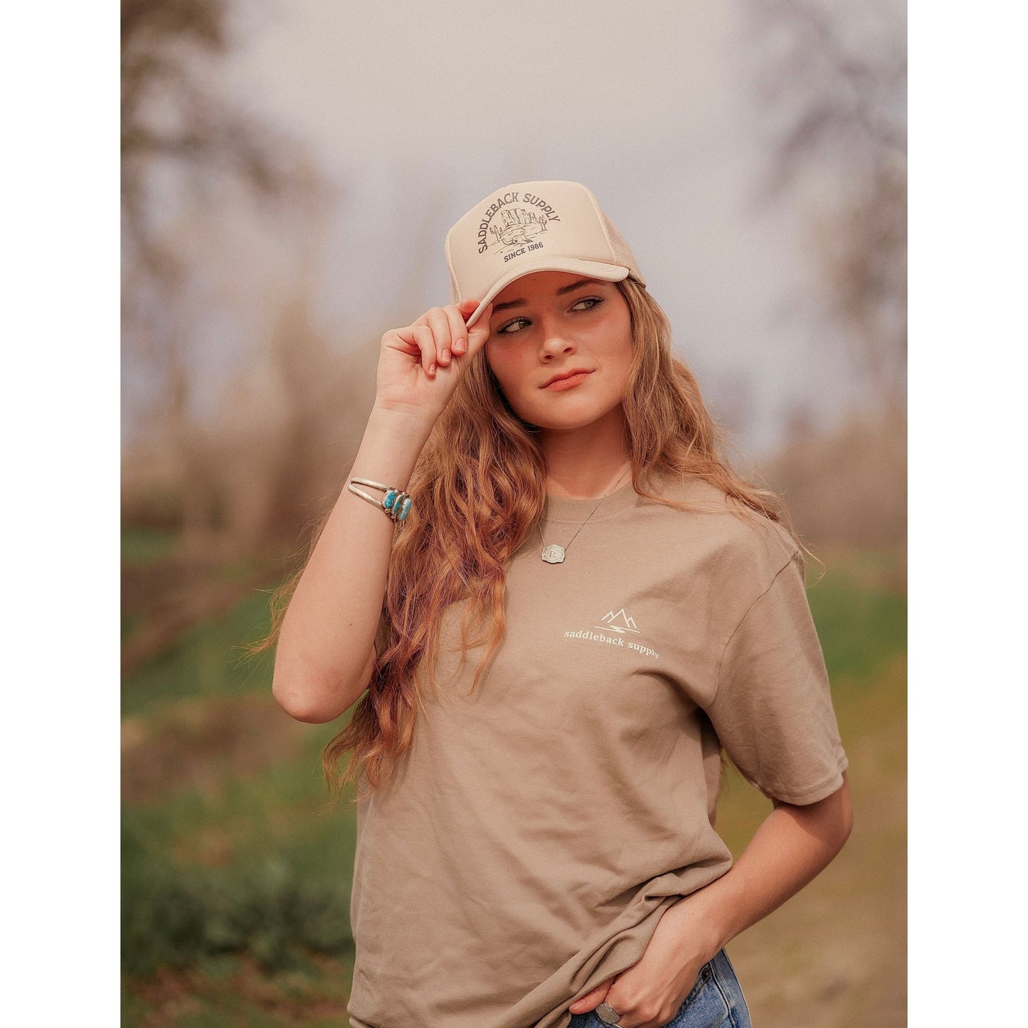 Saddleback Supply Forsaken Desert Tan Foam Hat - Angler's Pro Tackle & Outdoors