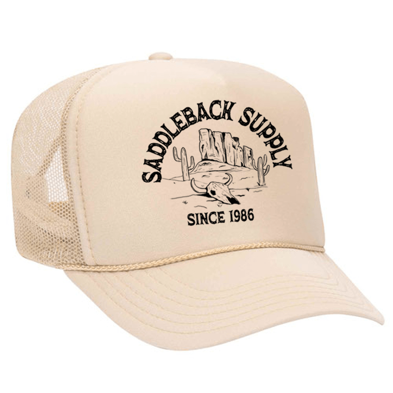 Saddleback Supply Forsaken Desert Tan Foam Hat - Angler's Pro Tackle & Outdoors