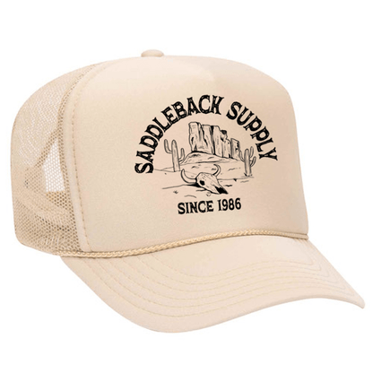 Saddleback Supply Forsaken Desert Tan Foam Hat - Angler's Pro Tackle & Outdoors