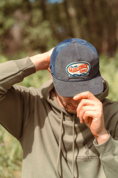 Saddleback Supply Retro Patch Unstructured Corduroy Hat - Angler's Pro Tackle & Outdoors