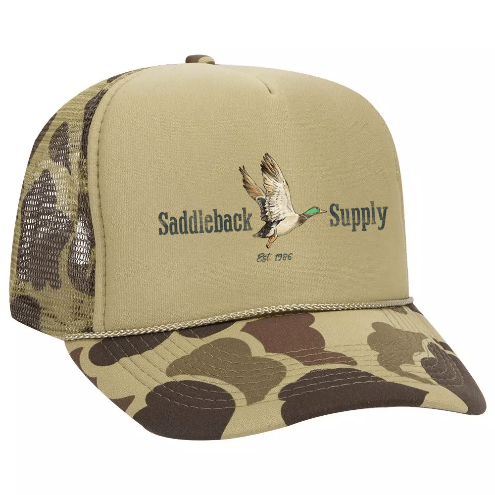 Saddleback Supply Shoot 'Em Light Camo Foam Hat - Angler's Pro Tackle & Outdoors