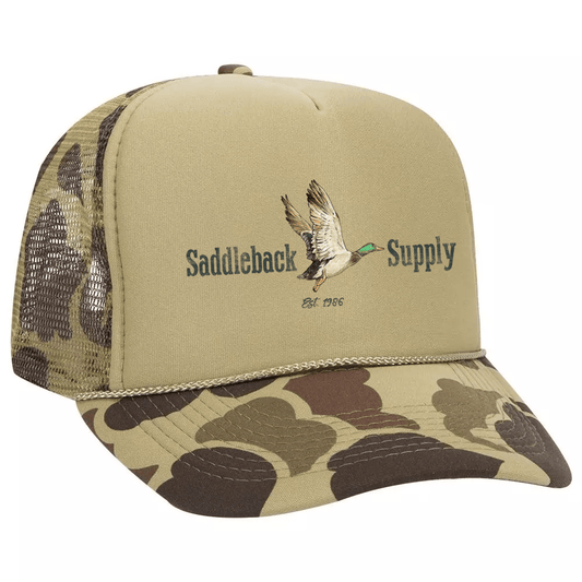Saddleback Supply Shoot 'Em Light Camo Foam Hat - Angler's Pro Tackle & Outdoors