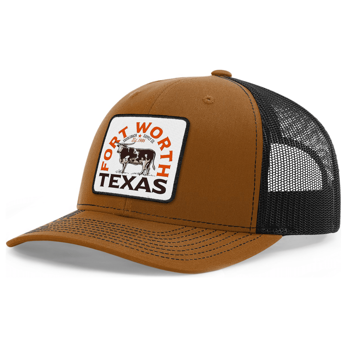 Saddleback Supply Texas Longhorn Patch Snapback - Angler's Pro Tackle & Outdoors