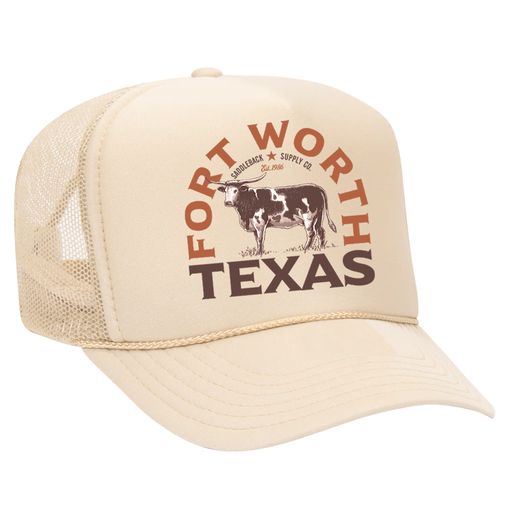 Saddleback Supply Texas Longhorn Tan Foam Hat - Angler's Pro Tackle & Outdoors