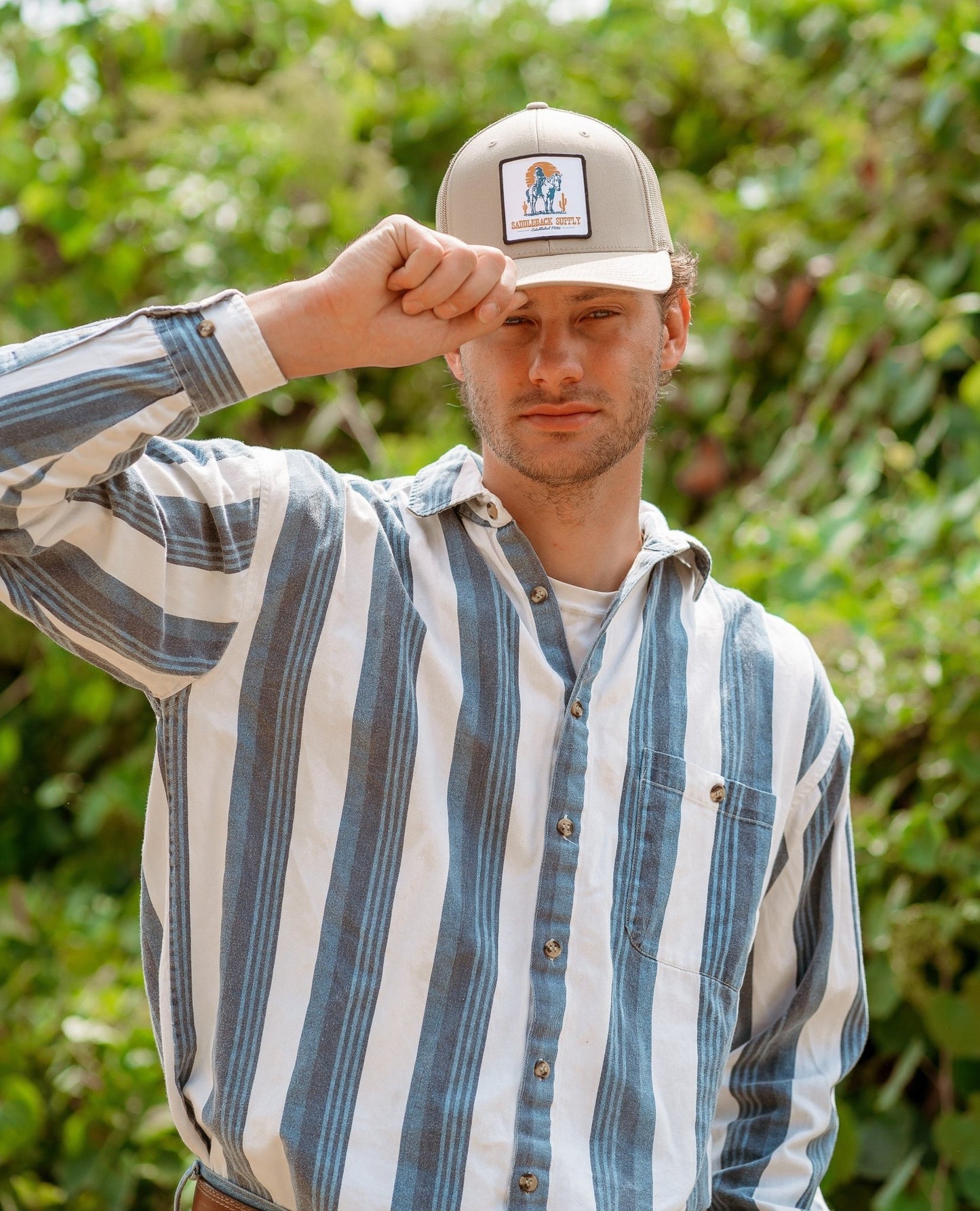 Saddleback Supply Trusty Steed Patch Snapback - Angler's Pro Tackle & Outdoors