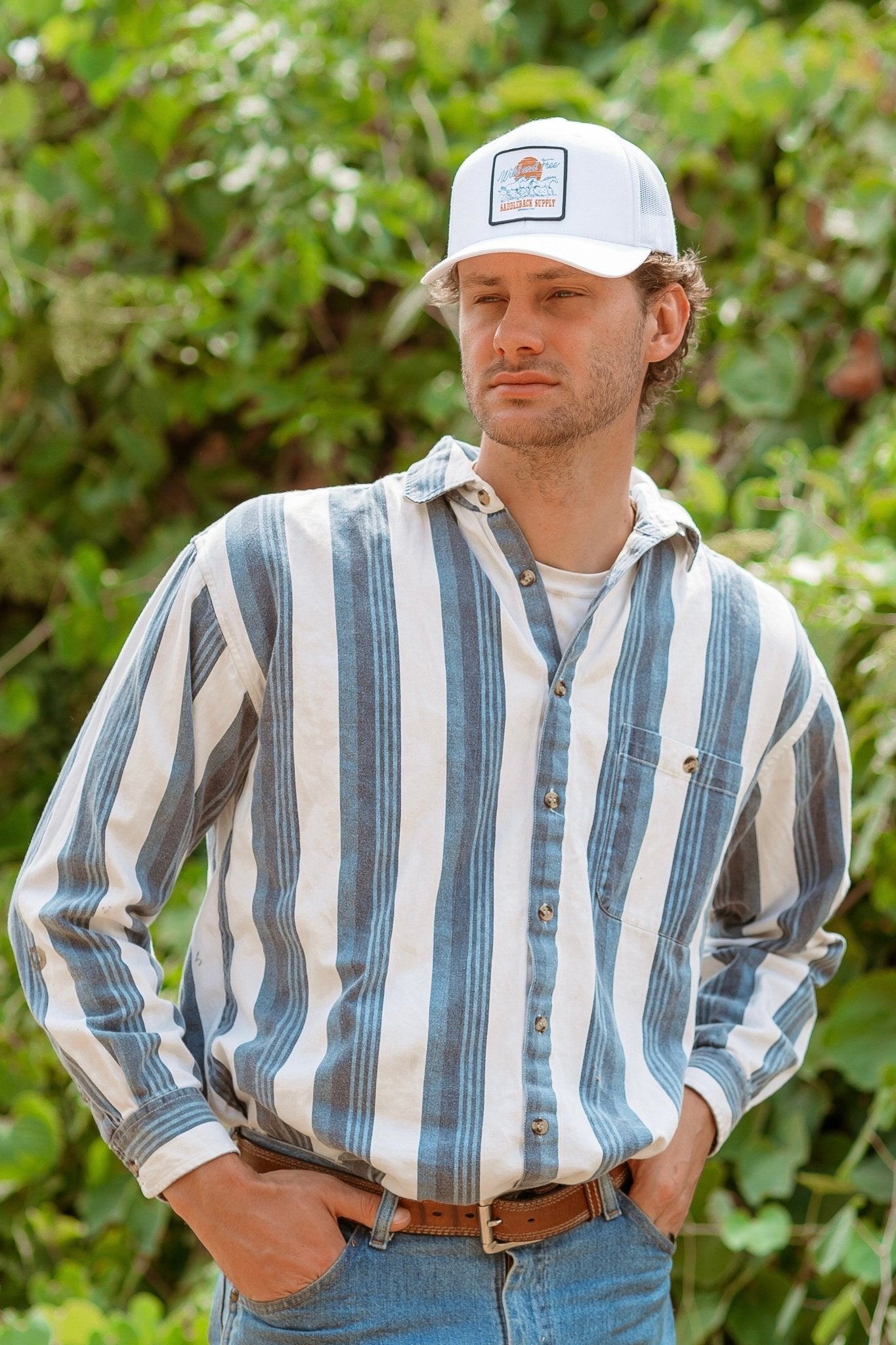 Saddleback Supply Wild and Free Patch Snapback - Angler's Pro Tackle & Outdoors