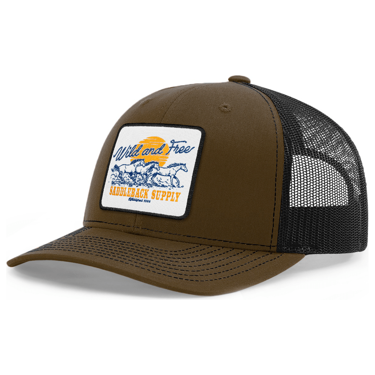Saddleback Supply Wild and Free Patch Snapback - Angler's Pro Tackle & Outdoors
