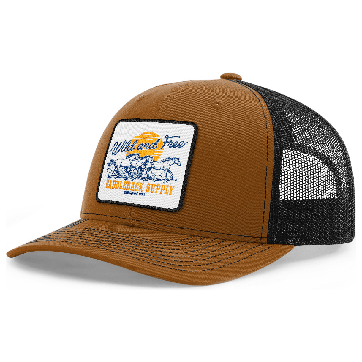Saddleback Supply Wild and Free Patch Snapback - Angler's Pro Tackle & Outdoors