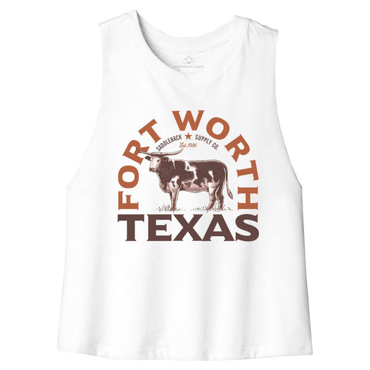 Saddleback Texas Longhorn Crop Top - Angler's Pro Tackle & Outdoors