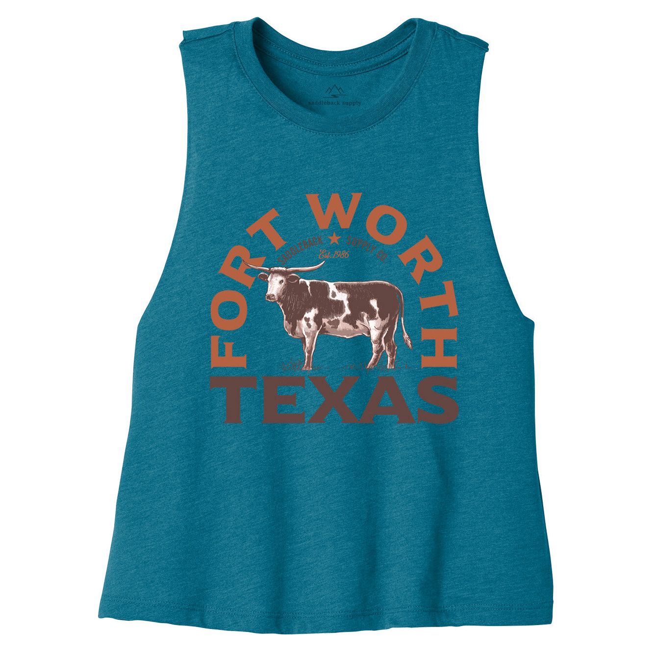 Saddleback Texas Longhorn Crop Top - Angler's Pro Tackle & Outdoors