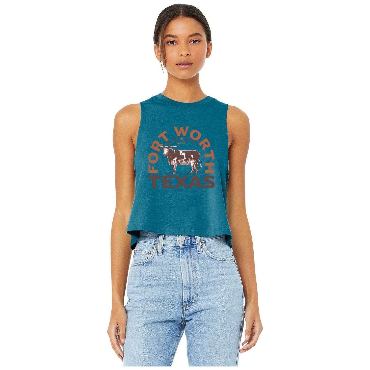 Saddleback Texas Longhorn Crop Top - Angler's Pro Tackle & Outdoors