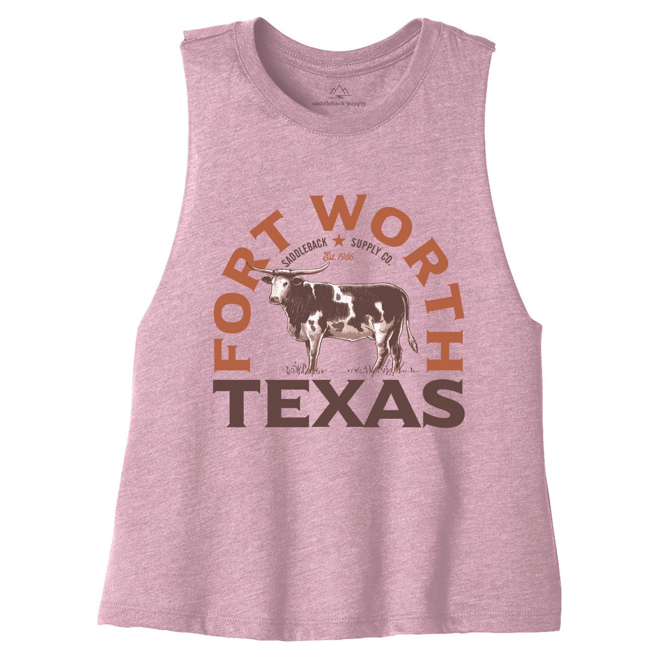 Saddleback Texas Longhorn Crop Top - Angler's Pro Tackle & Outdoors