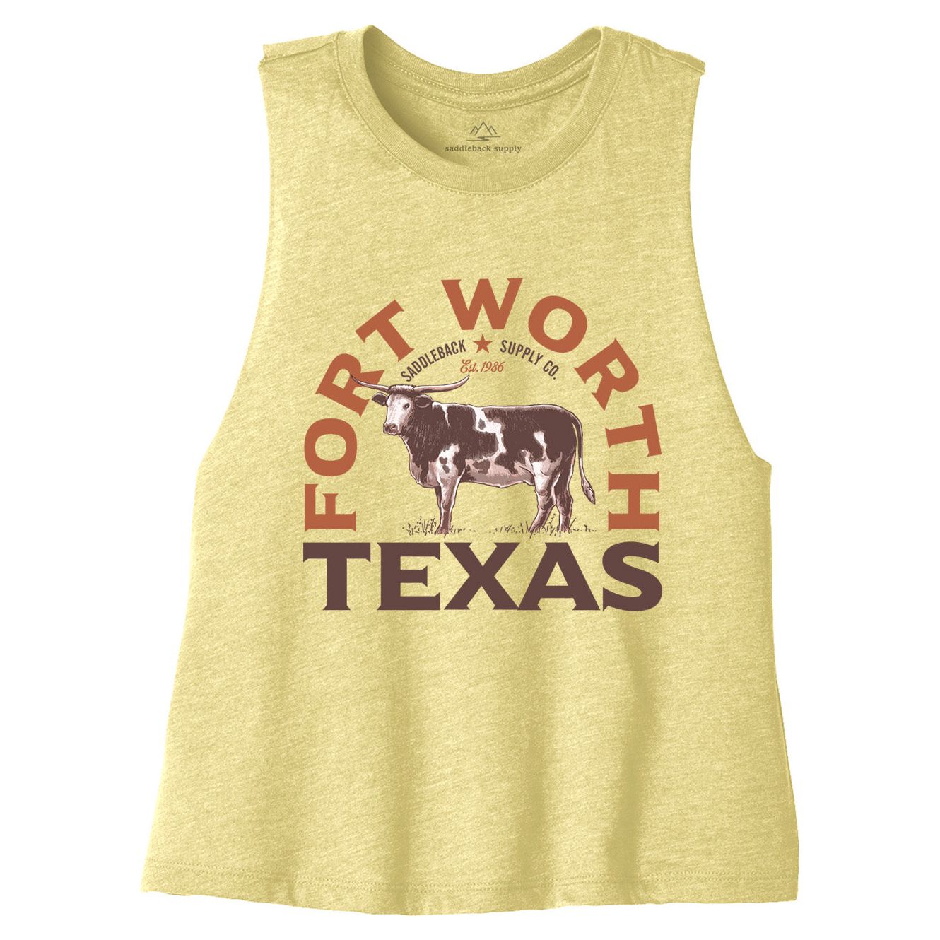 Saddleback Texas Longhorn Crop Top - Angler's Pro Tackle & Outdoors