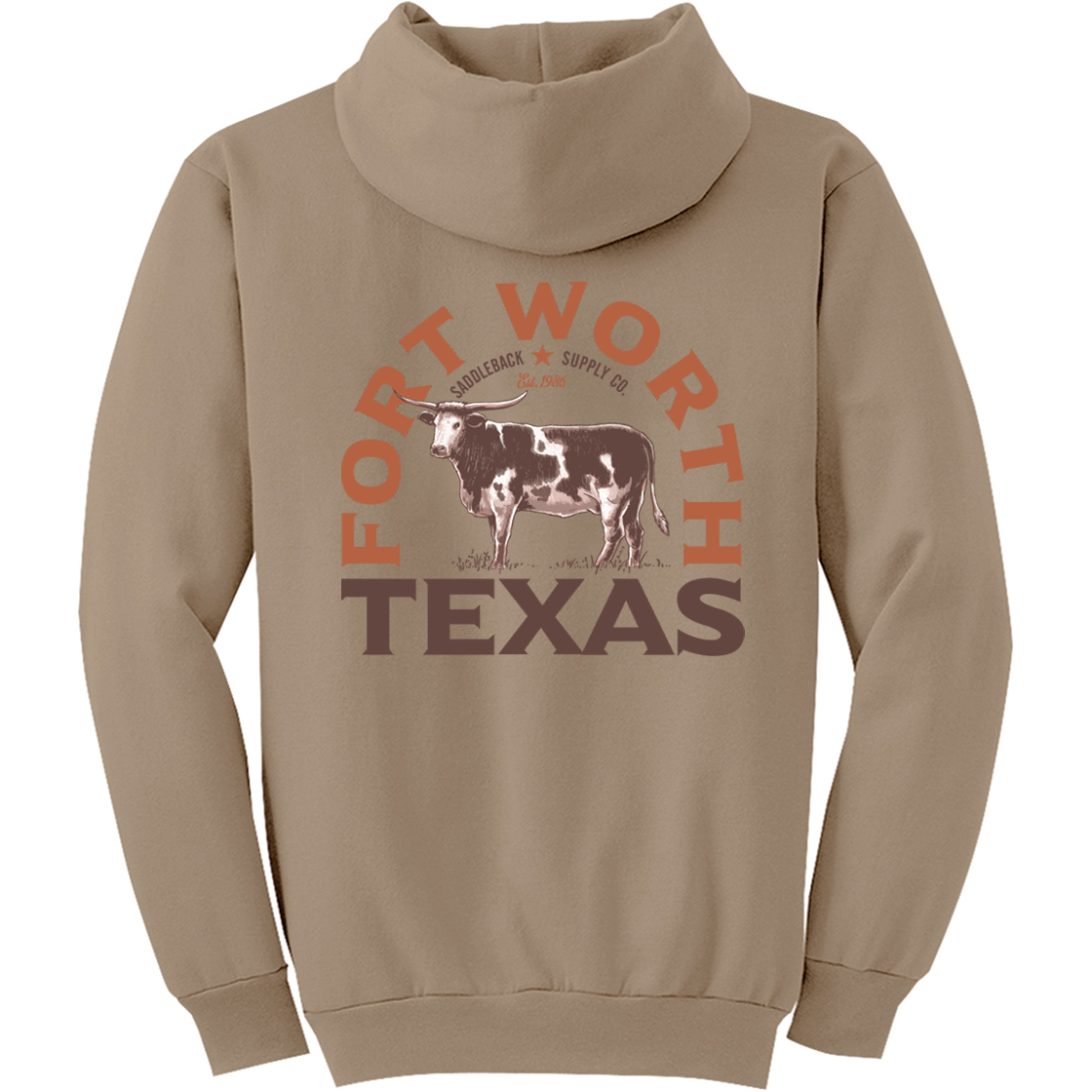 Saddleback Texas Longhorn Hoodie - Angler's Pro Tackle & Outdoors