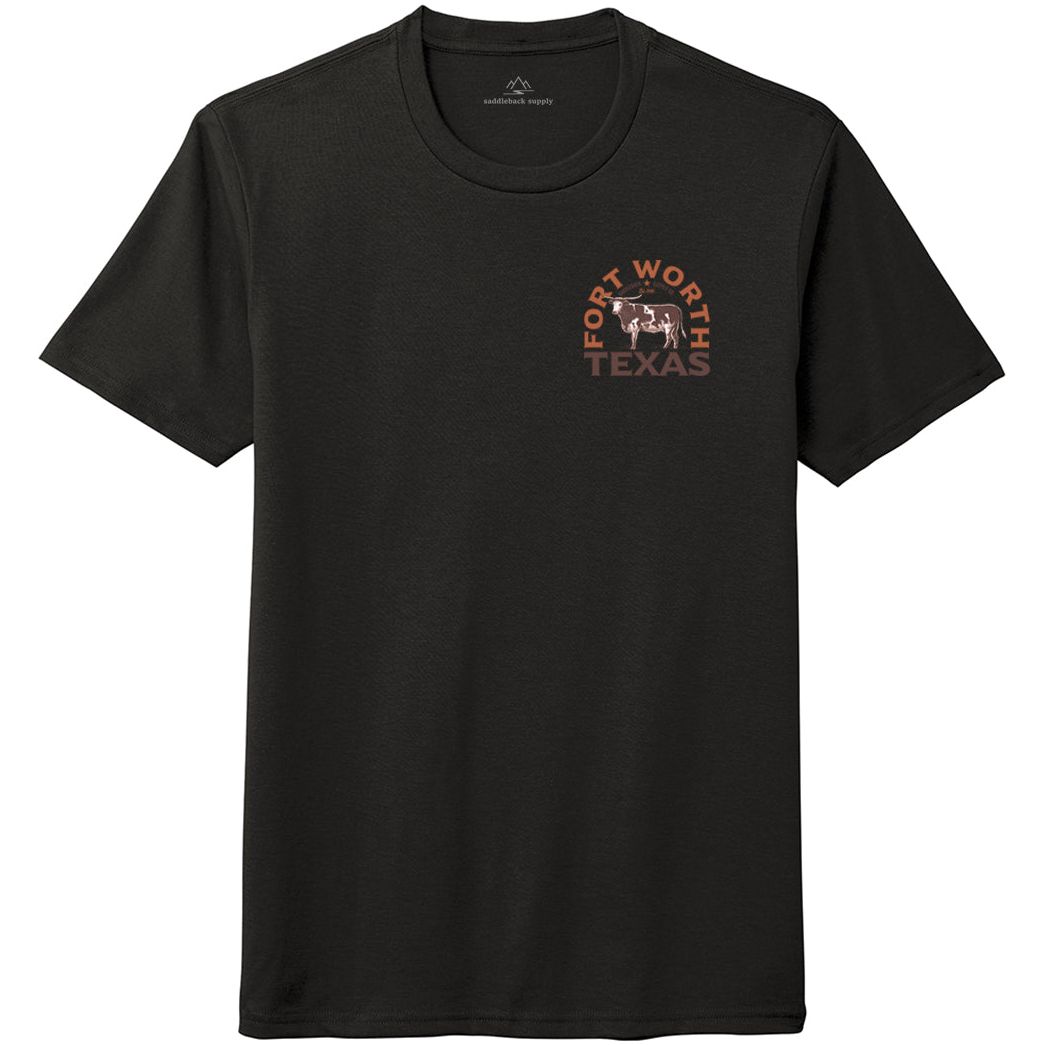 Saddleback Texas Longhorn Lightweight Tee - Angler's Pro Tackle & Outdoors