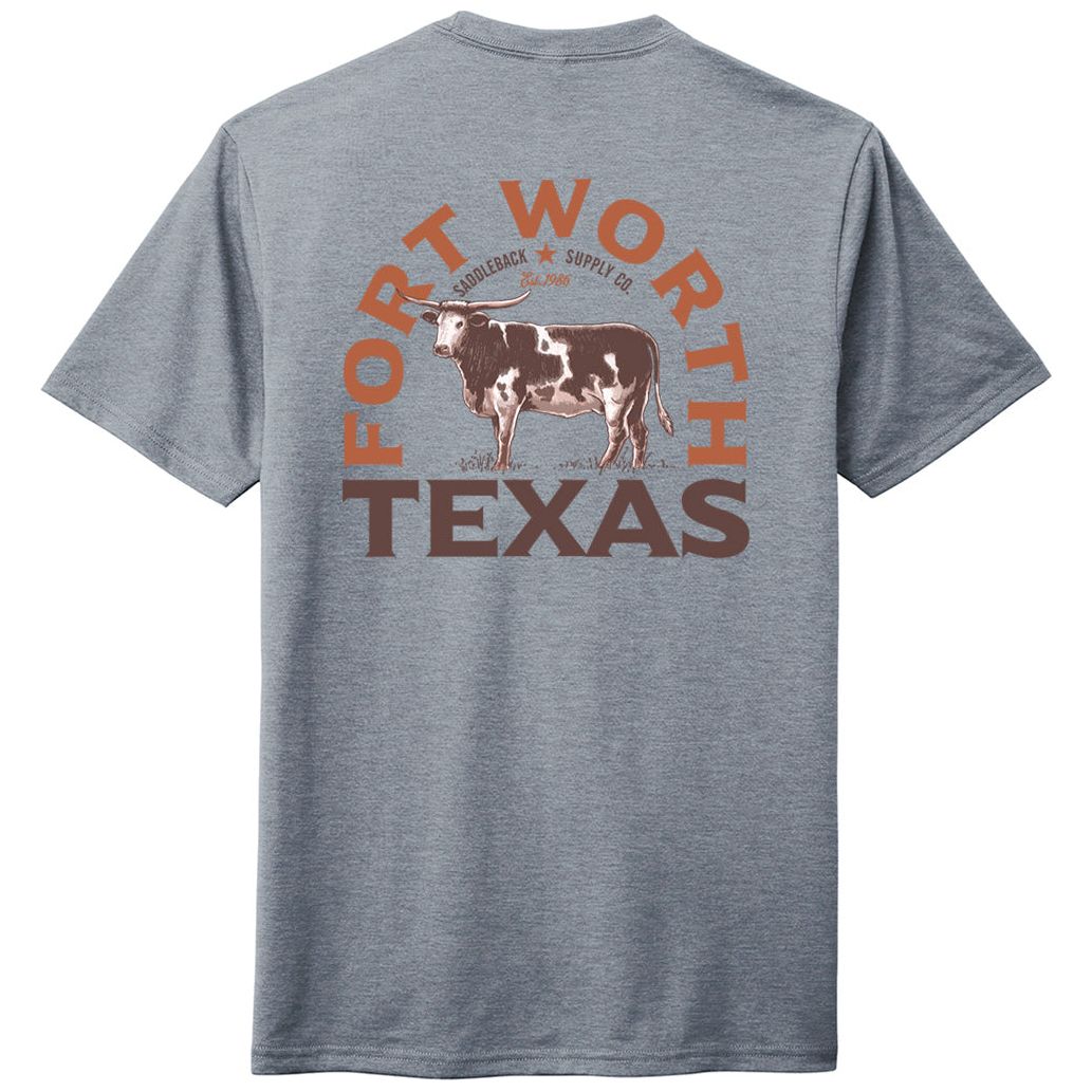 Saddleback Texas Longhorn Lightweight Tee - Angler's Pro Tackle & Outdoors