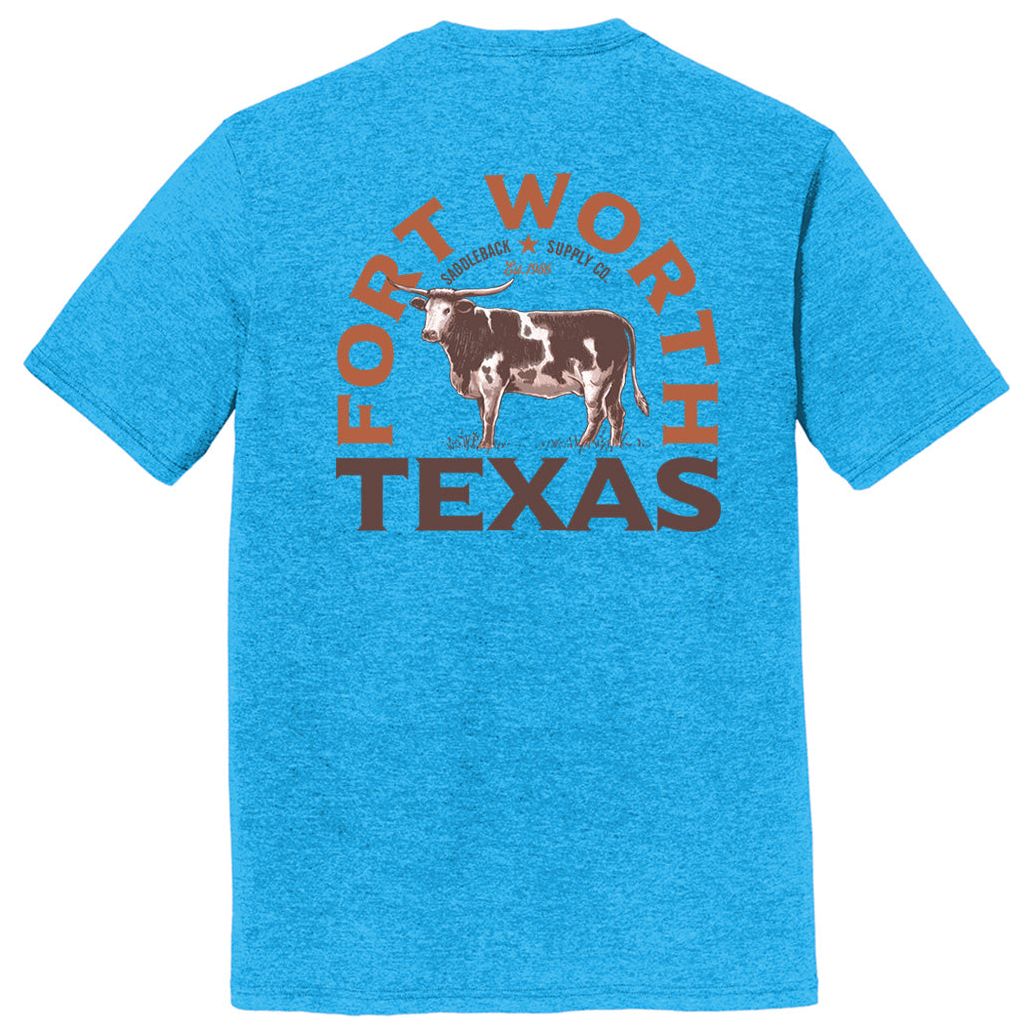 Saddleback Texas Longhorn Lightweight Tee - Angler's Pro Tackle & Outdoors