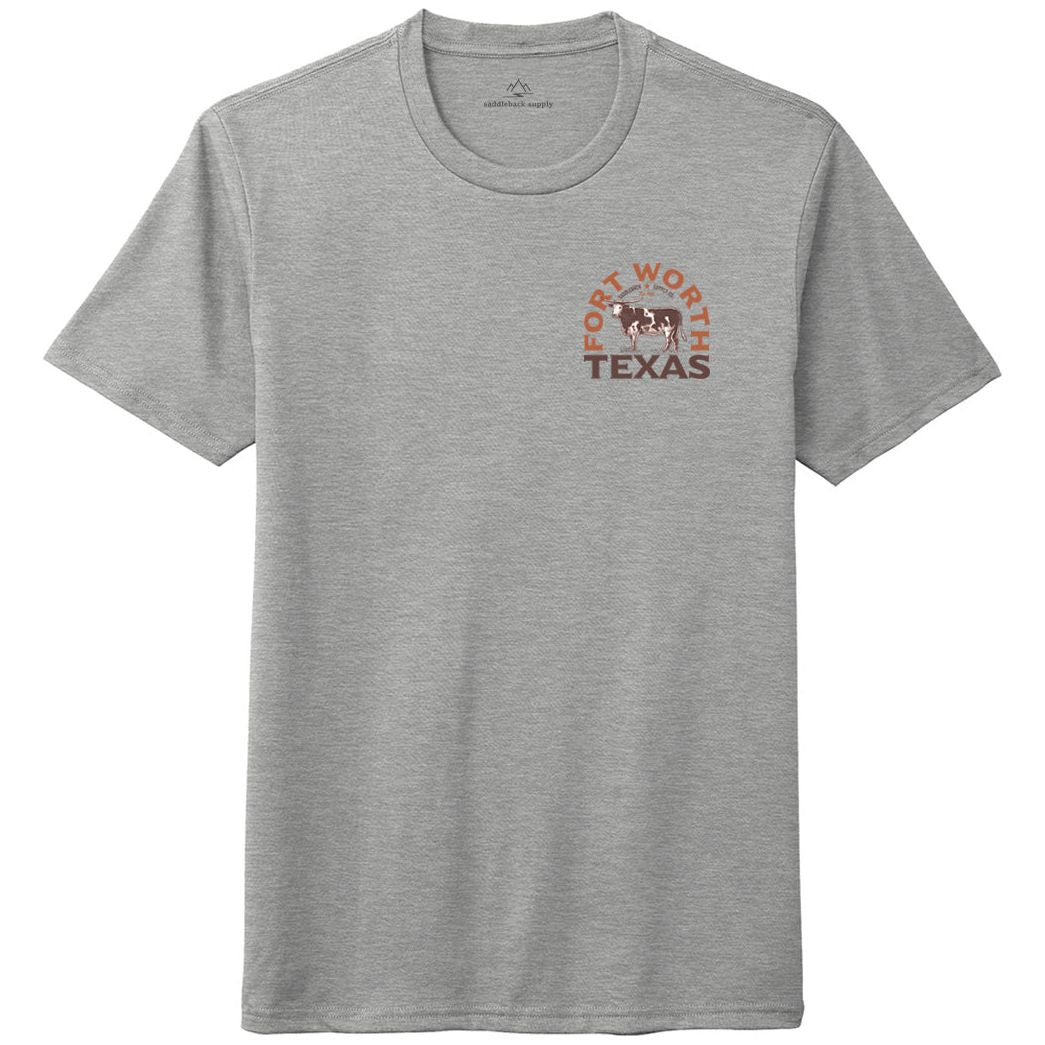 Saddleback Texas Longhorn Lightweight Tee - Angler's Pro Tackle & Outdoors