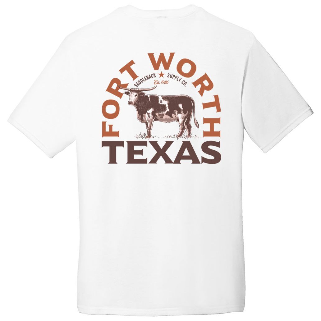 Saddleback Texas Longhorn Lightweight Tee - Angler's Pro Tackle & Outdoors