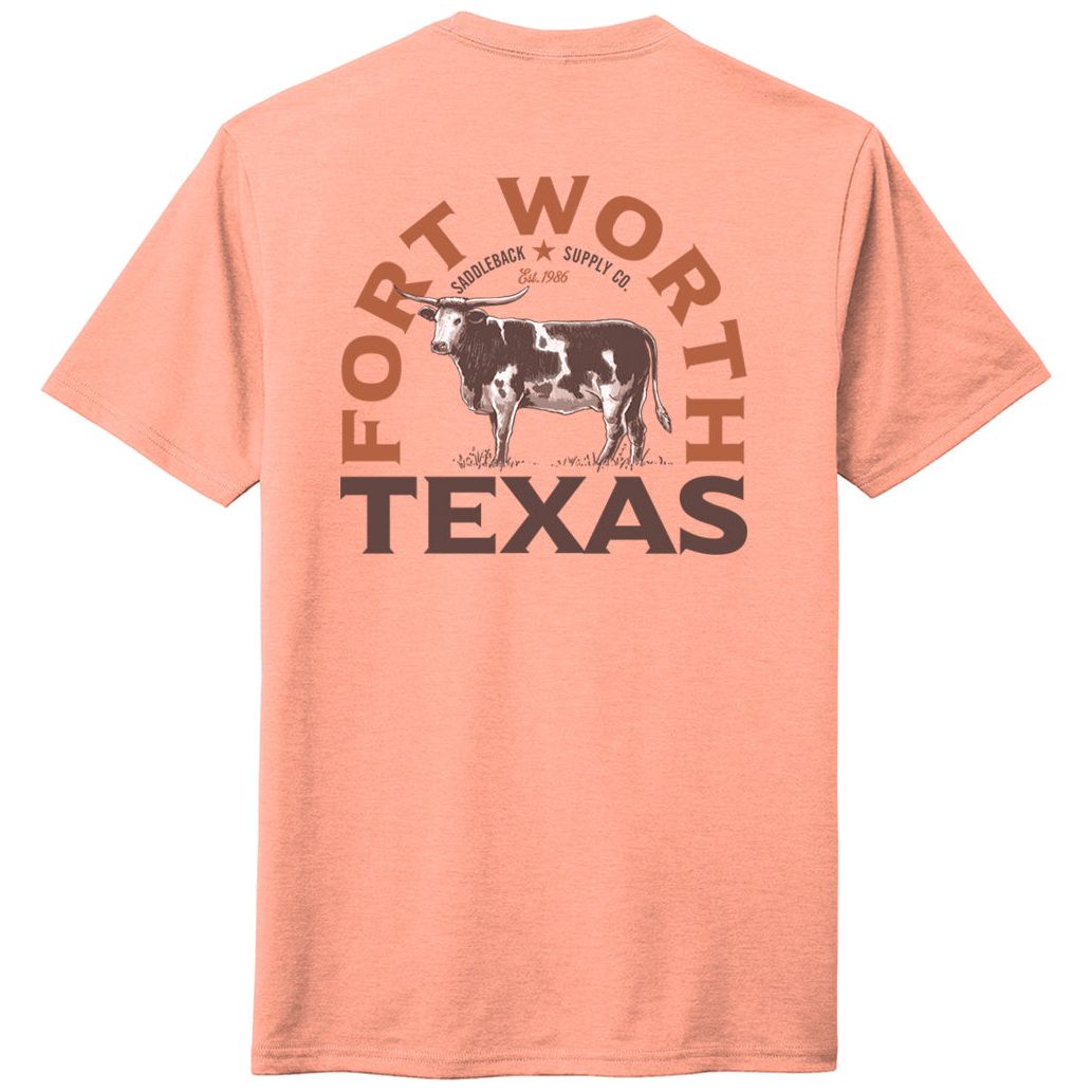 Saddleback Texas Longhorn Lightweight Tee - Angler's Pro Tackle & Outdoors