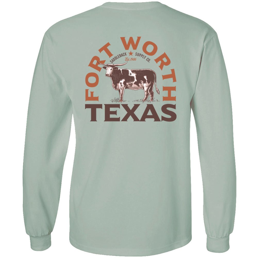 Saddleback Texas Longhorn Long Sleeve Tee - Angler's Pro Tackle & Outdoors