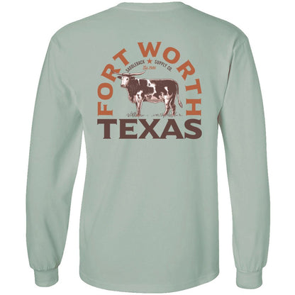 Saddleback Texas Longhorn Long Sleeve Tee - Angler's Pro Tackle & Outdoors