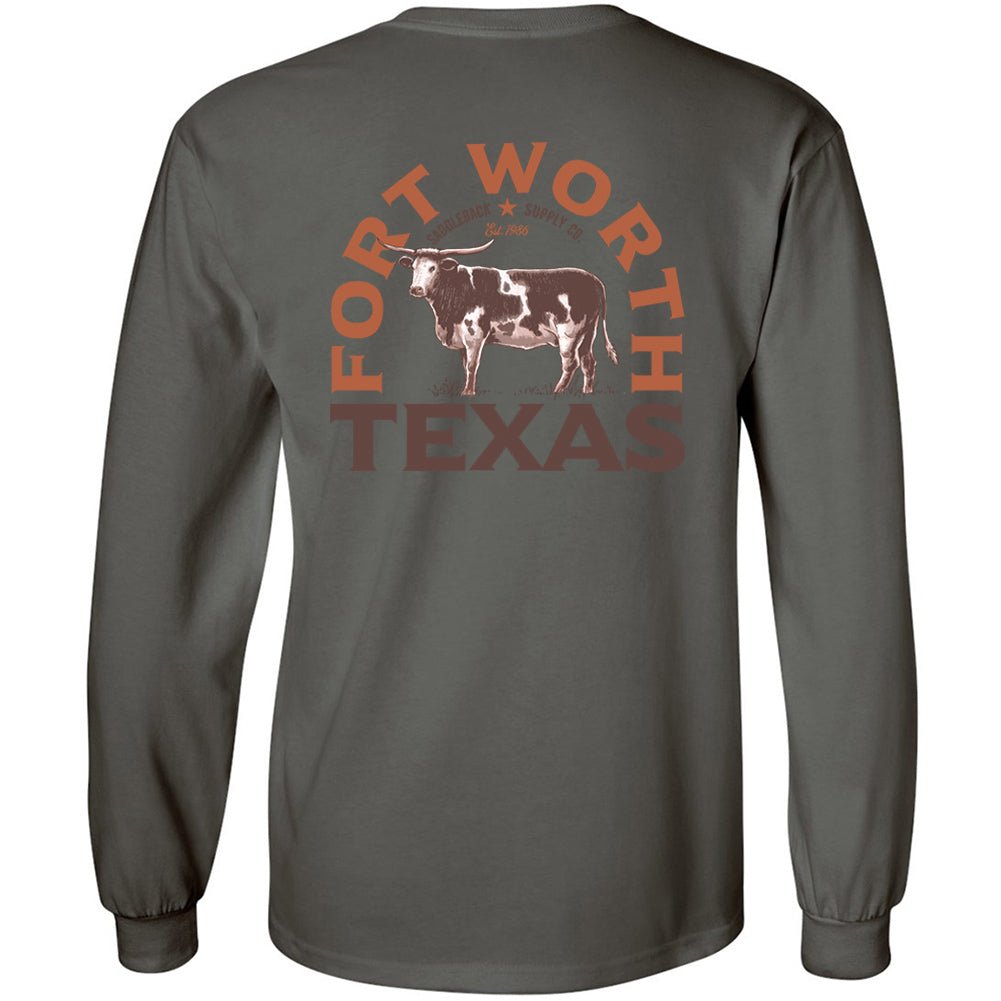 Saddleback Texas Longhorn Long Sleeve Tee - Angler's Pro Tackle & Outdoors