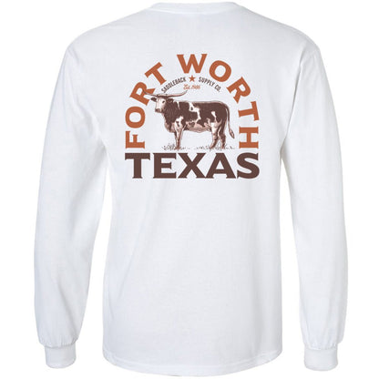 Saddleback Texas Longhorn Long Sleeve Tee - Angler's Pro Tackle & Outdoors