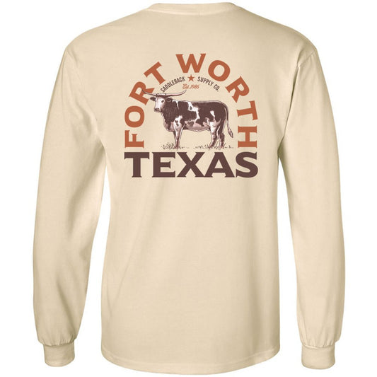 Saddleback Texas Longhorn Long Sleeve Tee - Angler's Pro Tackle & Outdoors