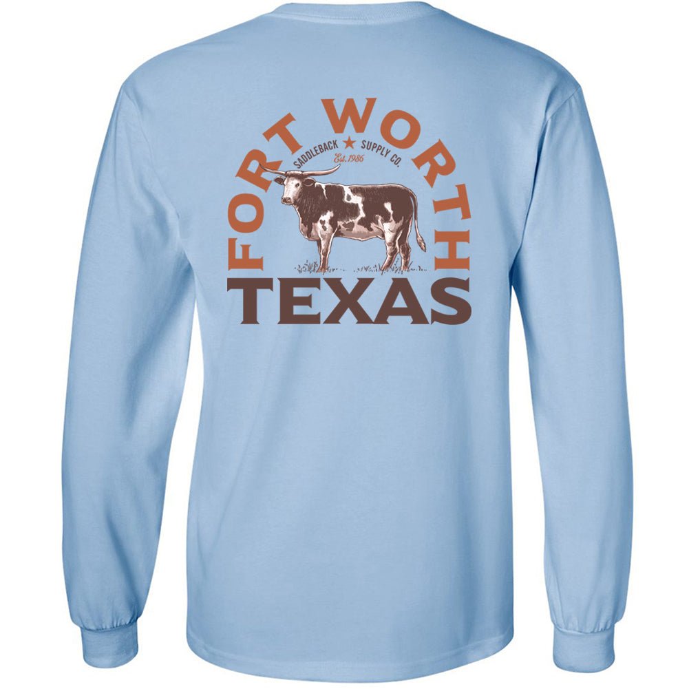 Saddleback Texas Longhorn Long Sleeve Tee - Angler's Pro Tackle & Outdoors