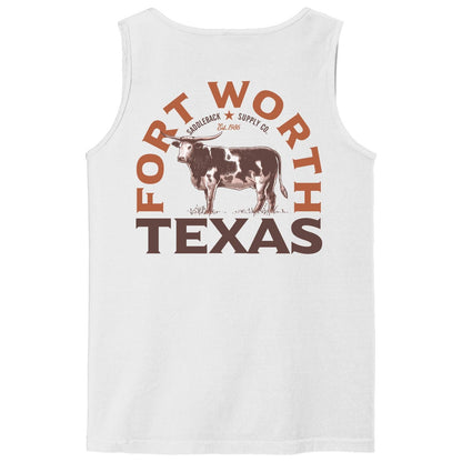 Saddleback Texas Longhorn Pigment Tank Top - Angler's Pro Tackle & Outdoors