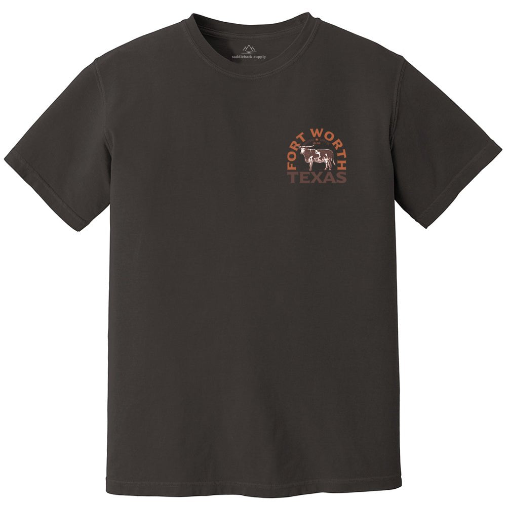Saddleback Texas Longhorn Pigment Tee - Angler's Pro Tackle & Outdoors