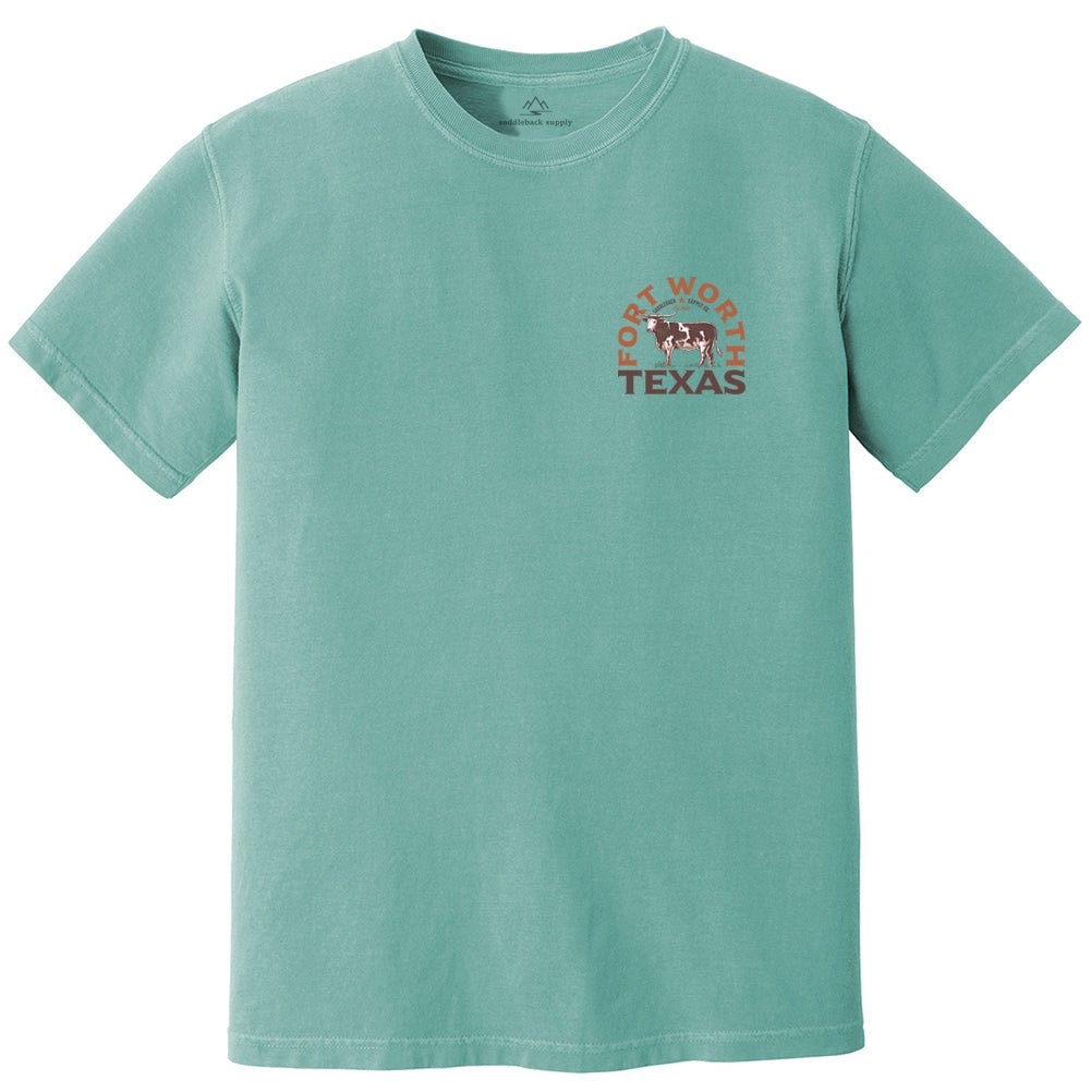 Saddleback Texas Longhorn Pigment Tee - Angler's Pro Tackle & Outdoors