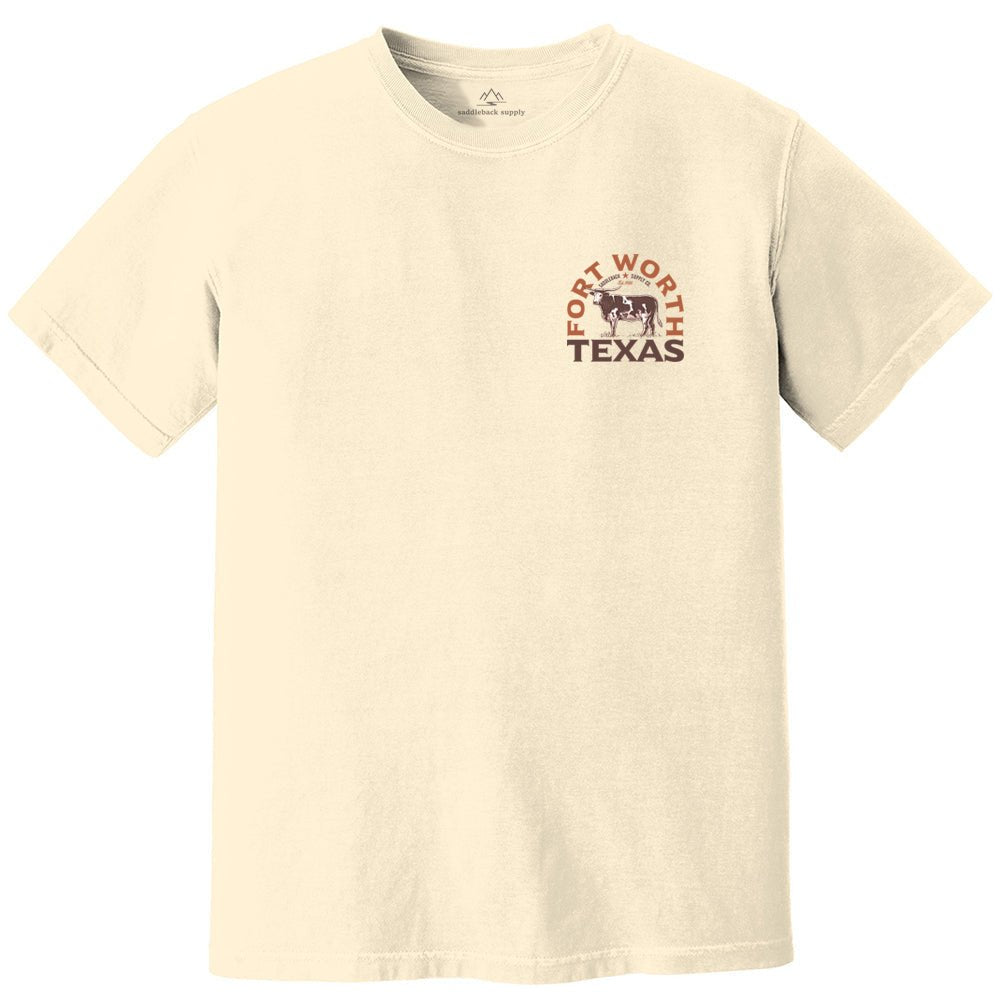 Saddleback Texas Longhorn Pigment Tee - Angler's Pro Tackle & Outdoors