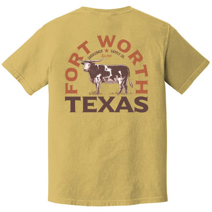 Saddleback Texas Longhorn Pigment Tee - Angler's Pro Tackle & Outdoors