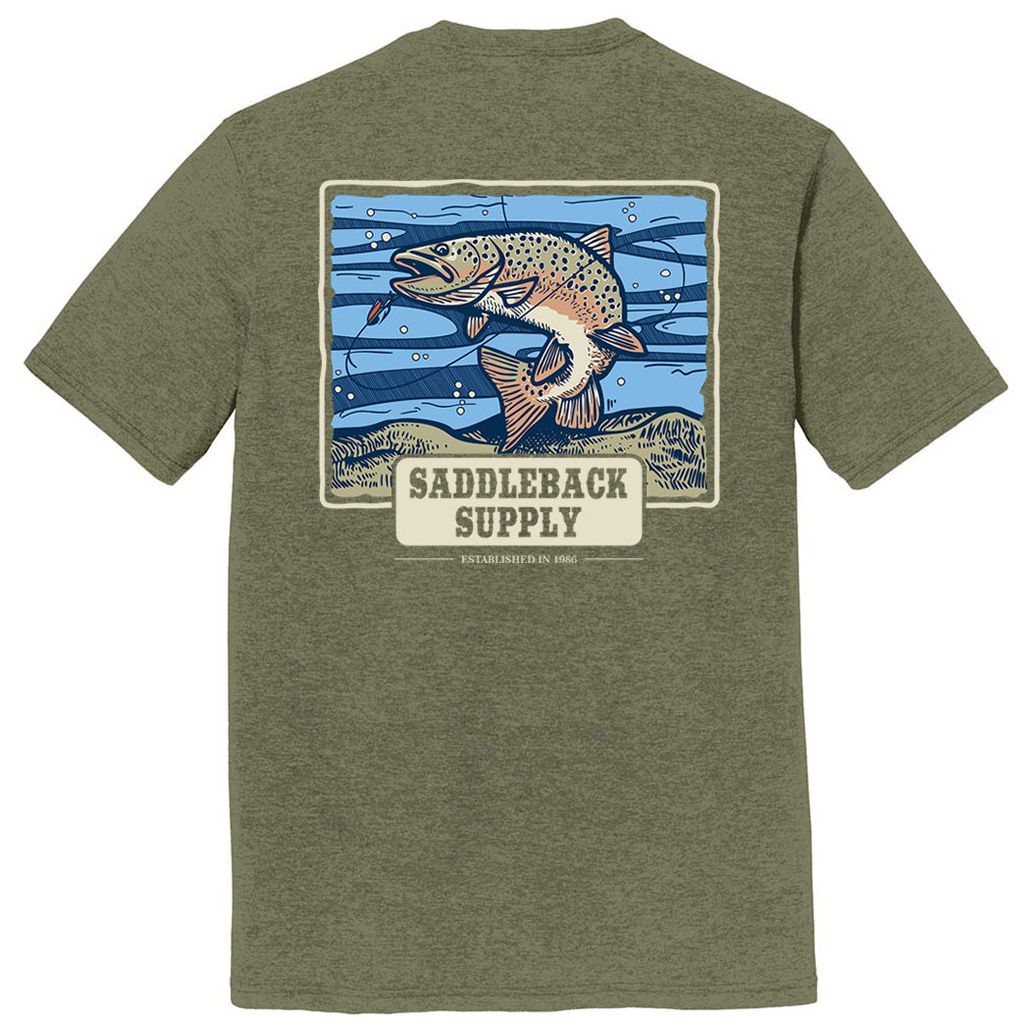 Saddleback Trout Lightweight Tee - Angler's Pro Tackle & Outdoors
